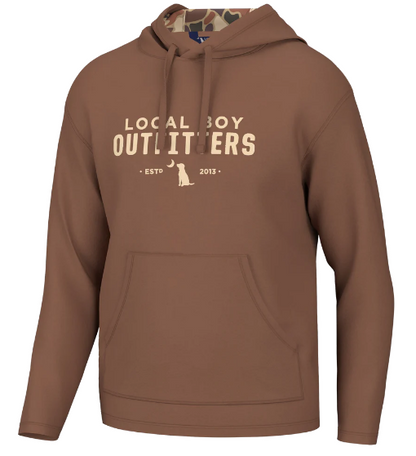 Local Boy Poly Fleece Hoodie - Clay