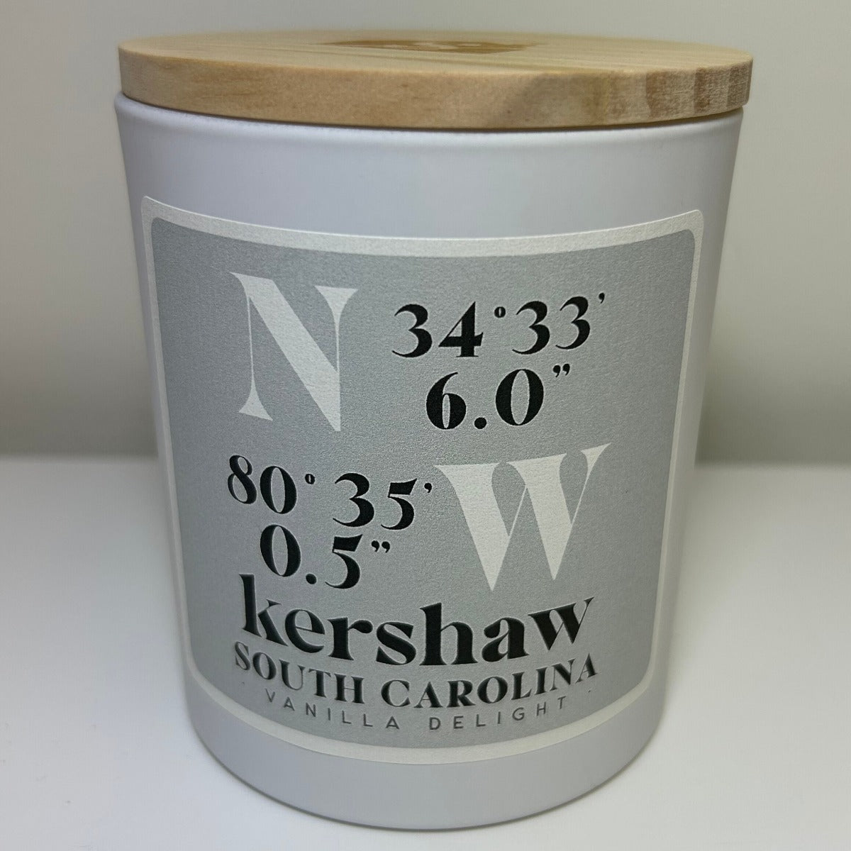 Kershaw Grey Coordinates Candle