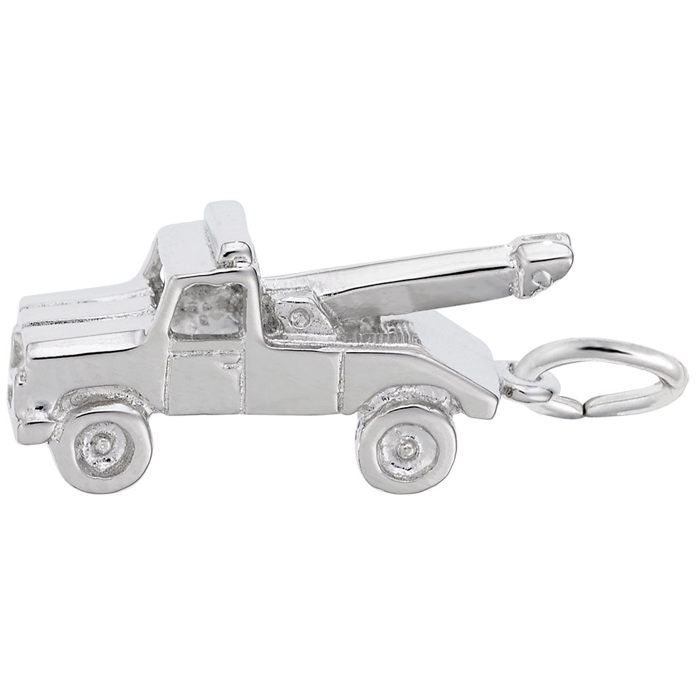 5384 Rembrandt Sterling Silver Tow Truck Charm 0