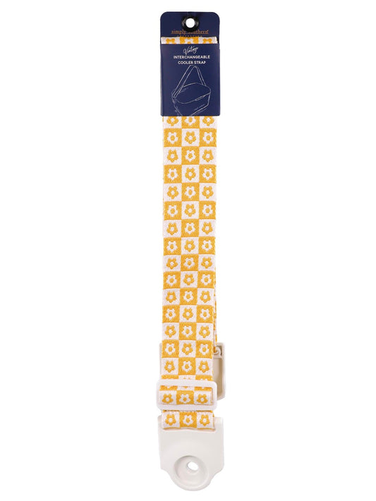 Simply Southern Cooler Strap - Yellow Flowers