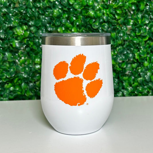 Corkcicle 12oz Stemless Wine Cup - Clemson