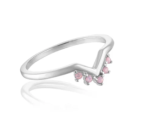 Stacks Rose Water Opal Tiara Ring