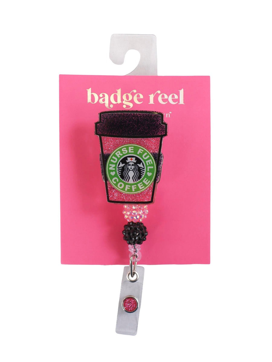 Simply Southern Badge Reel - Nurse Fuel