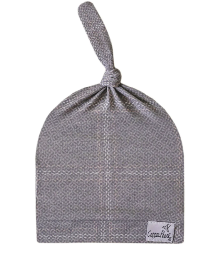 Copper Pearl Top Knot Hat 5-18 Months - Dakota