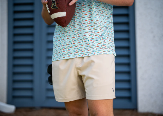 Local Boy Volley Shorts - Khaki