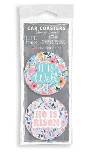 Scripture Car Coasters