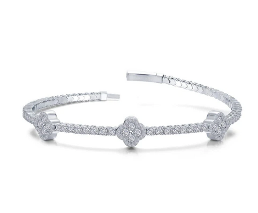 Lafonn 3.70CTW Station Flexible Tennis Bracelet