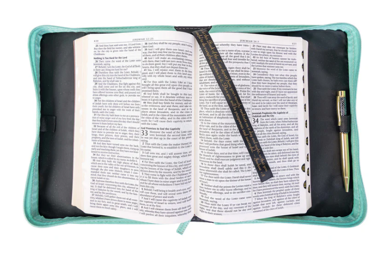 Watercolor Flower Bird Bible Cover - X-Large