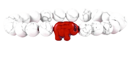 Fahlo The Expedition Bracelet in White Howlite