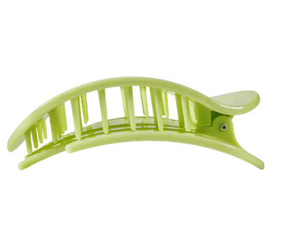 Teleties Aloe, There! Flat Round Hair Clip - Small