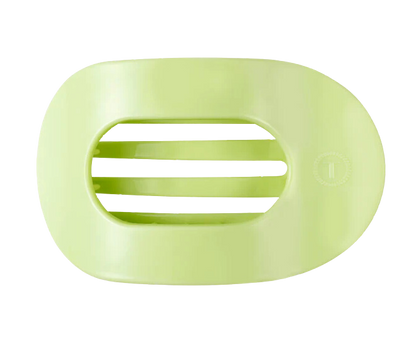 Teleties Aloe, There! Flat Round Hair Clip - Medium