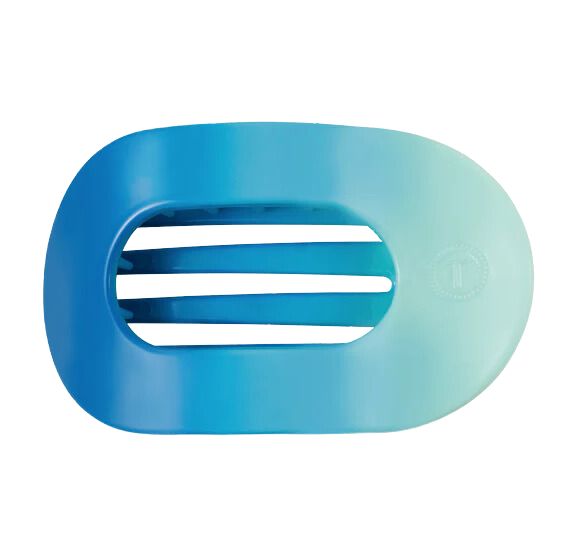 Teleties Poolside Flat Round Hair Clip - Small