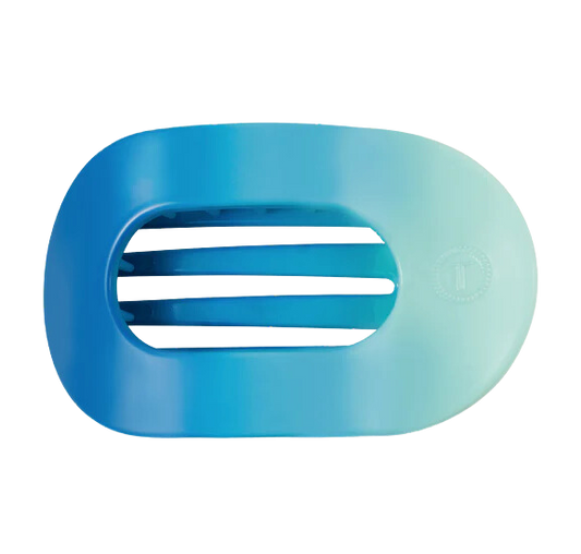 Teleties Poolside Flat Round Hair Clip - Small