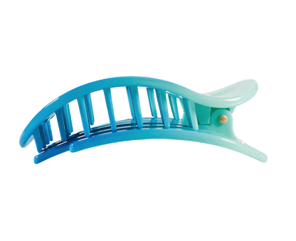 Teleties Poolside Flat Round Hair Clip - Small