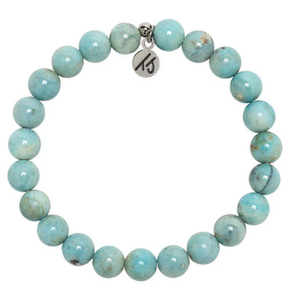 T. Jazelle Robins Egg Agate Gemstone Confidence Bracelet