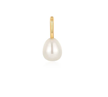 Ania Haie Gold Pearl Charm