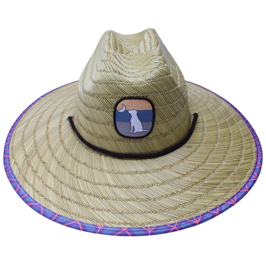 Local Boy Palm Breeze Straw Hat - Aztec