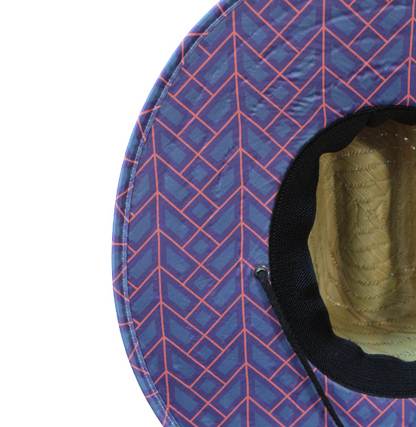 Local Boy Palm Breeze Straw Hat - Aztec