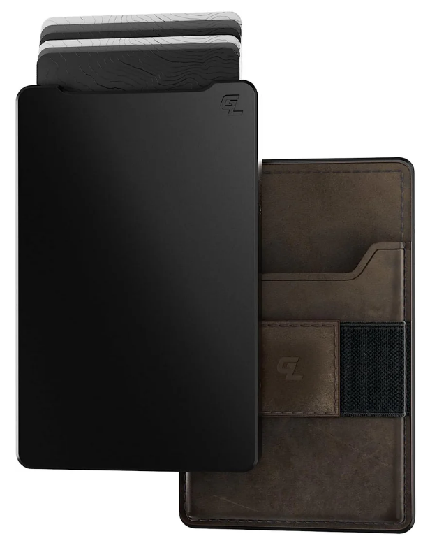 Groove Life Wallet with Black and Brown Leather