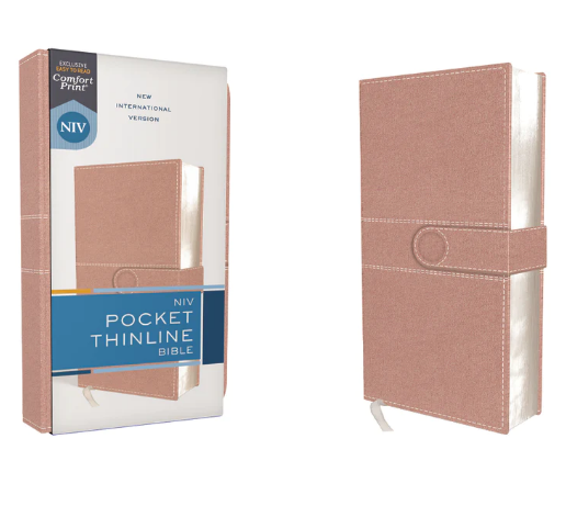 NIV Pocket Thinline Bible, Red Letter Edition Comfort Print