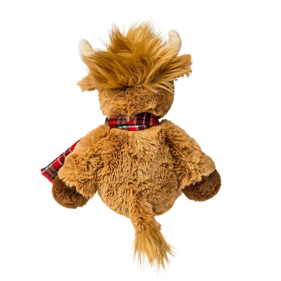 55601 Mary Meyer Marshmallow Junior Nutmeg Highland Cow