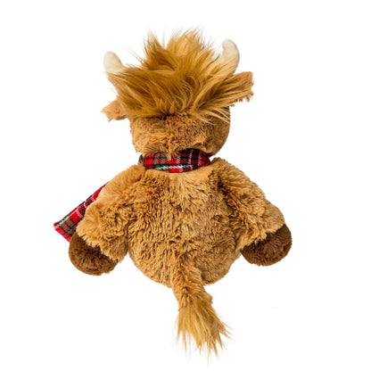 55601 Mary Meyer Marshmallow Junior Nutmeg Highland Cow