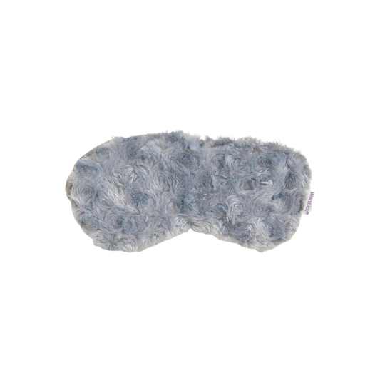 Curly Grey Warmies Eye Mask