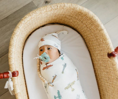 Copper Pearl Top Knot Hat - Ace