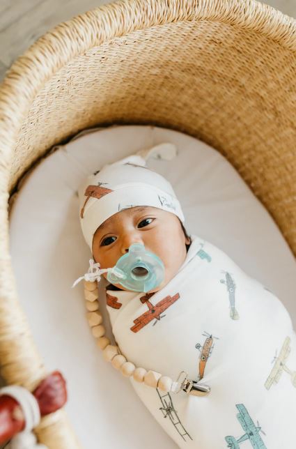 Copper Pearl Top Knot Hat - Ace