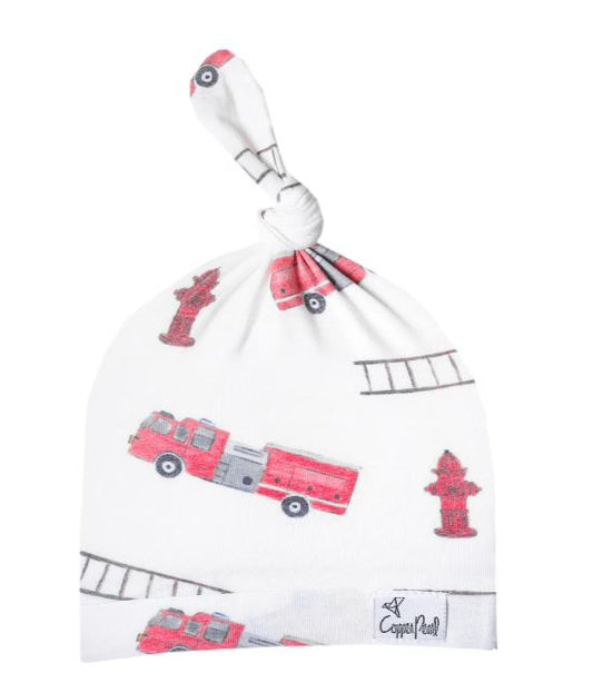 Copper Pearl Top Knot Hat - Chief