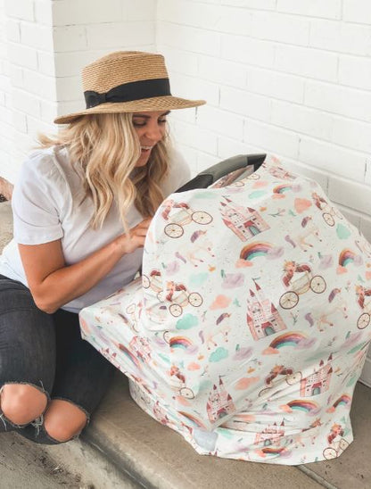 Copper Pearl Multi-Use Car Seat Cover & Nursing Cover - Enchanted