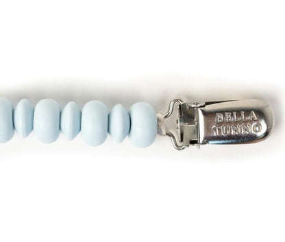 Bella Tunno Light Blue Pacifier Clip