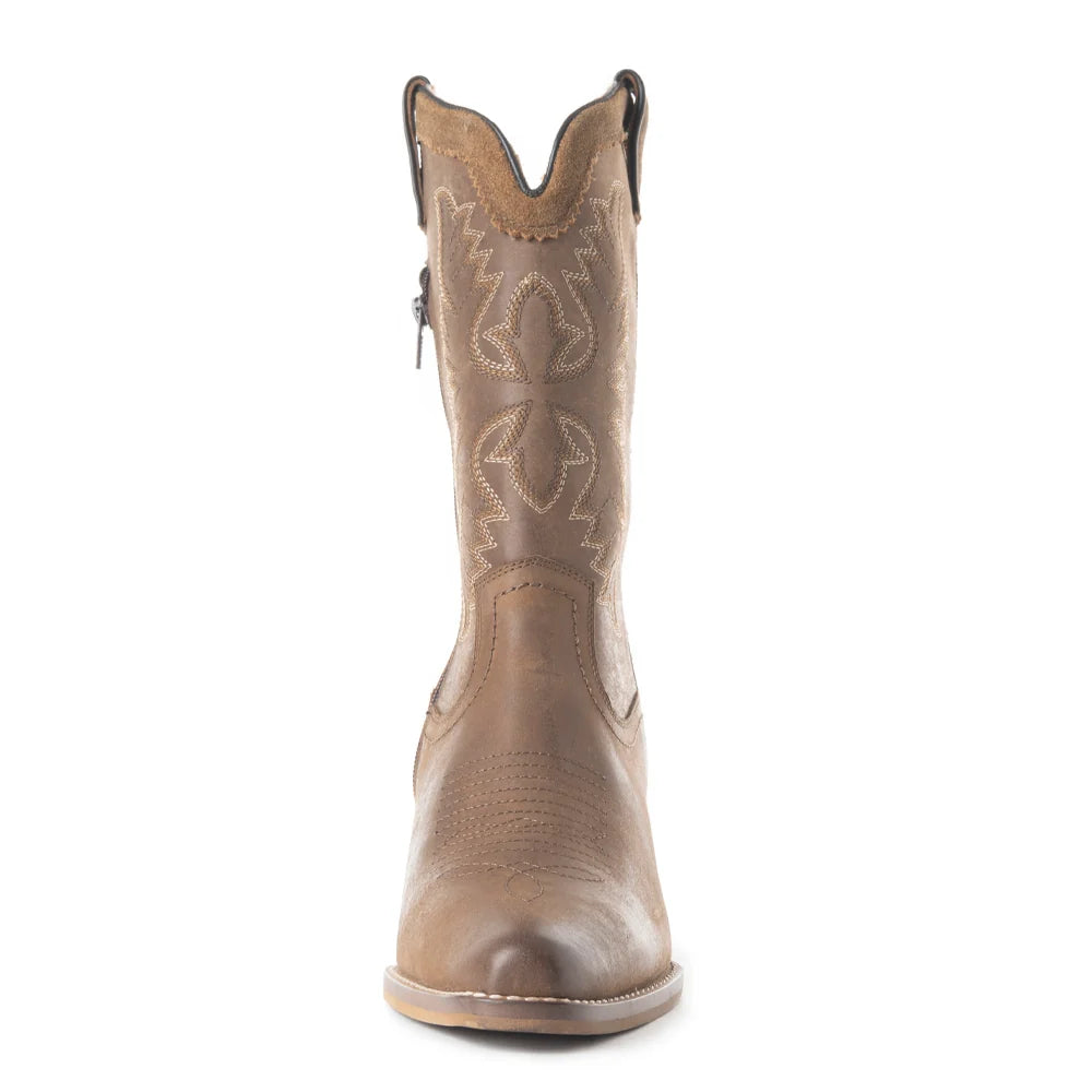 S-4098 Myra Bag Tall "Formidable" Leather Boots 0