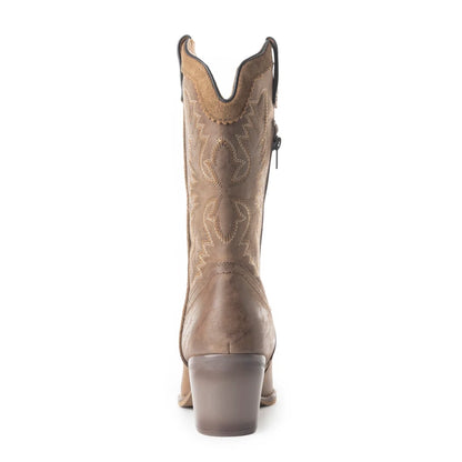S-4098 Myra Bag Tall "Formidable" Leather Boots 0
