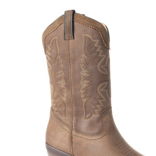 S-4098 Myra Bag Tall "Formidable" Leather Boots 0