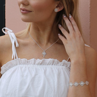 Southern Gates Periwinkle Bracelet