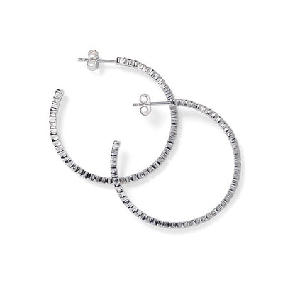 Southern Gates Filigree Hoop Earrings