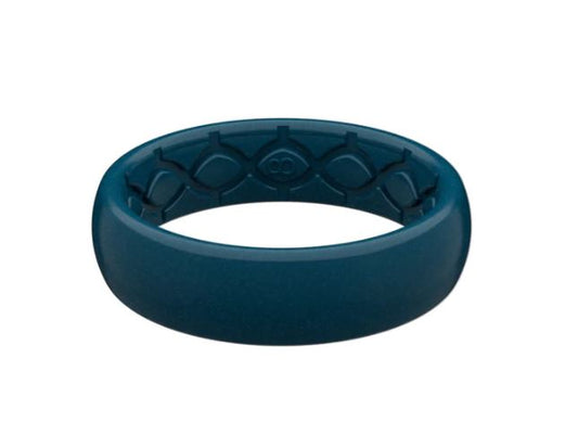 Groove Life Satin Dark Ocean Thin Ring