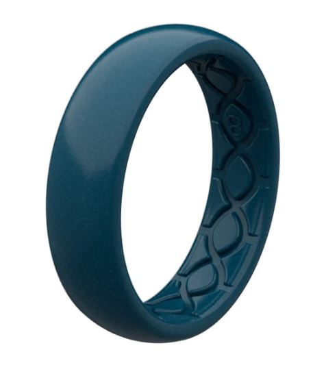 Groove Life Satin Dark Ocean Thin Ring