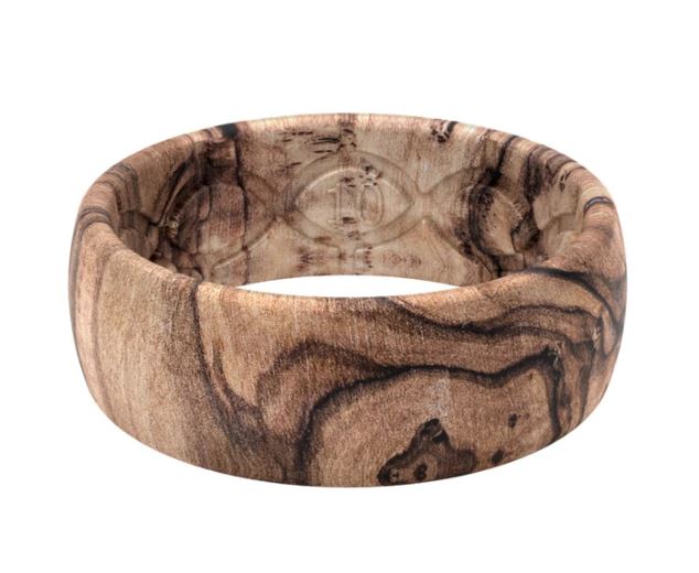 Groove Nomad Burled Walnut Ring