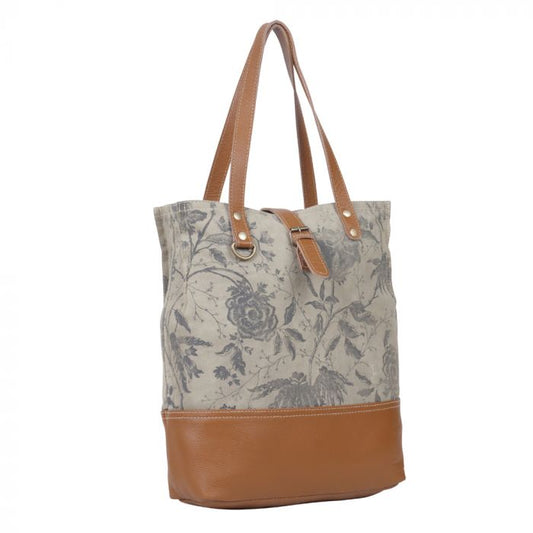 Myra Rugged Fleurs Tote Bag