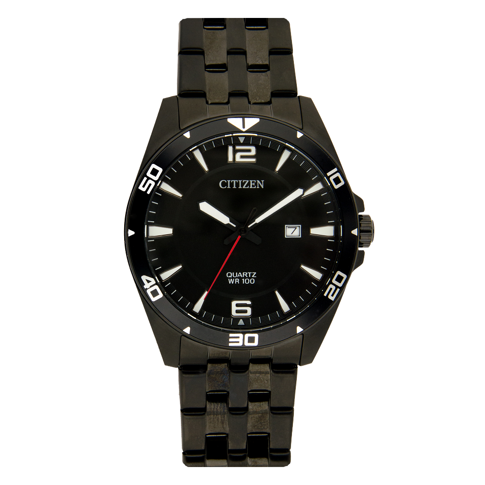 Mens Black Quartz Citizens Watch