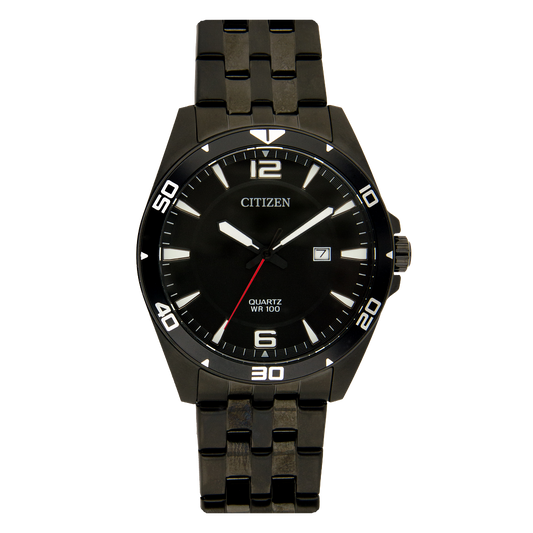 Mens Black Quartz Citizens Watch