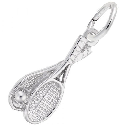 Rembrandt Tennis Racquet Pair Charm