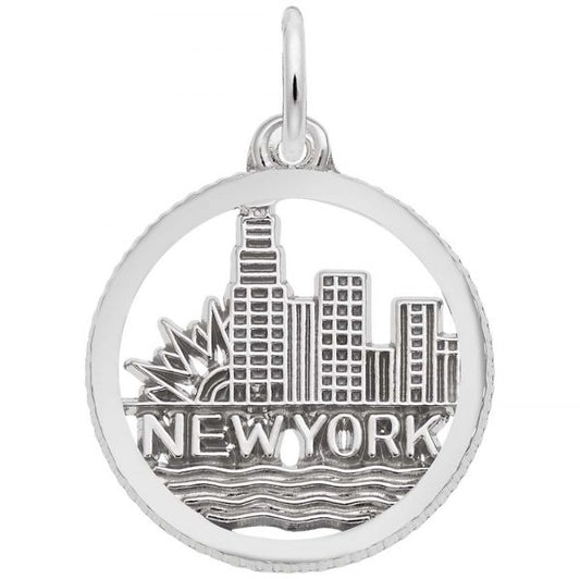 Rembrandt New York Skyline Charm