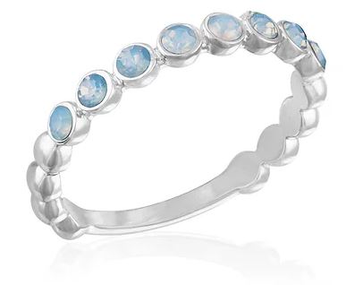 Stacks Opalescence Infinity Ring