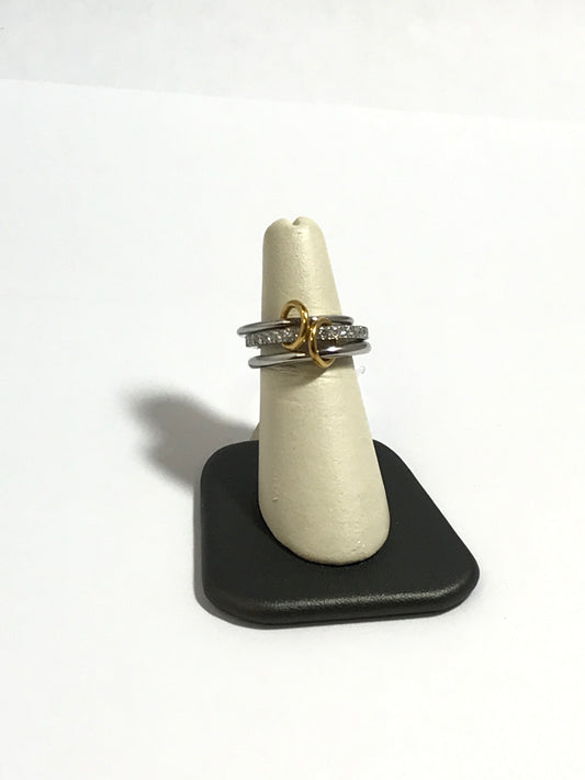 Chansutt Pearls The Taylor Ring Waterproof 18k Plated Stainless Steel Water Resistant Lifetime Warranty