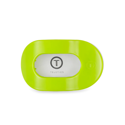TT-FCM01-143 Teleties Medium Flat Round Hair Clip - Summer Brights