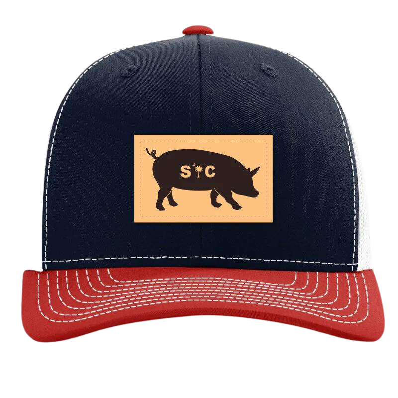 Lost Wando Pig Hat - Navy, White, & Red