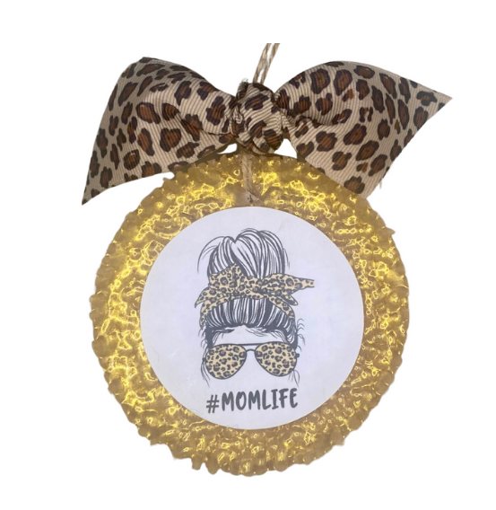 Mom Life Freshie with Ribbon